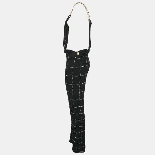 Patterned Knit Chain Strap Detail Jumpsuit M - Balmain - Modalova