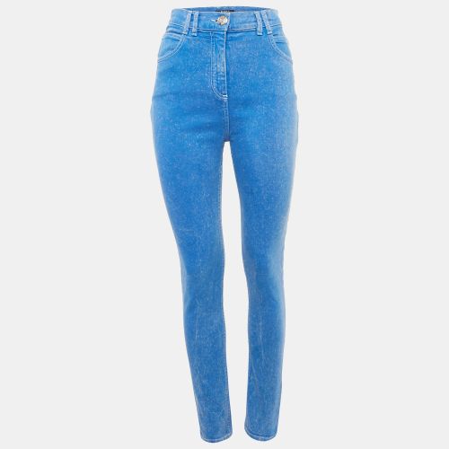 Balmain Blue Faded Denim Skinny Jeans M Waist 27" - Balmain - Modalova