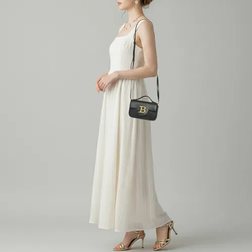 B buzz Mini Leather Shoulder Bag - Balmain - Modalova