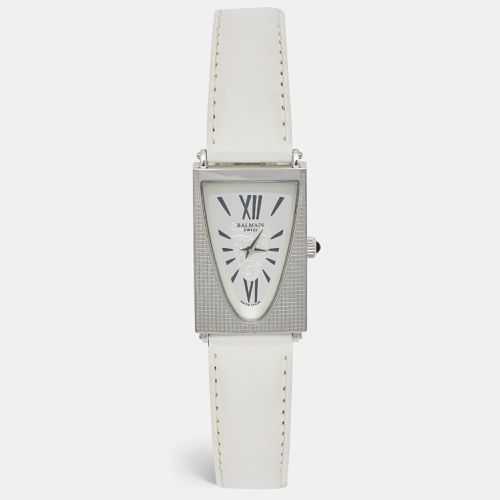 Balmain Silver Stainless Steel Leather Amphora 3401 Women's Wristwatch 25 mm - Balmain - Modalova