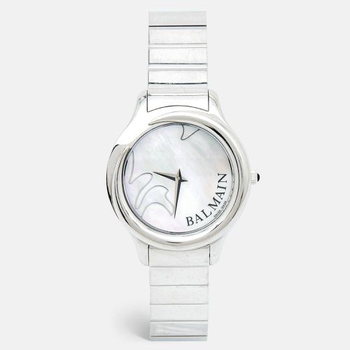 Balmain Mother of Pearl Stainless Steel 2351 Women's Wristwatch 38 mm - Balmain - Modalova