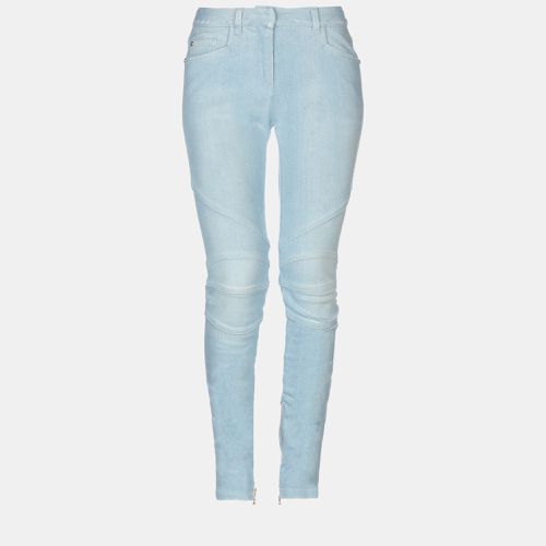 Balmain Light Blue Denim Jeans Size 36 - Balmain - Modalova