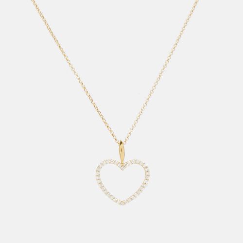 Bernhard H. Mayer Adonia Diamond 18k Yellow Gold Heart Pendant Necklace - Bernhard H. Mayer - Modalova