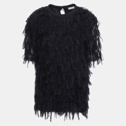 Brunello Cucinelli Black Fur Short Sleeved Top M - Brunello Cucinelli - Modalova