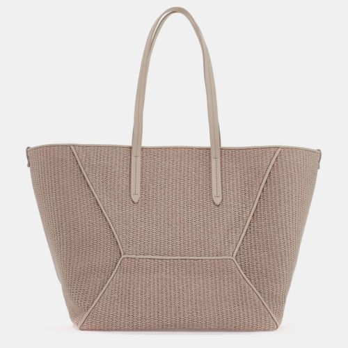 Brunello Cucinelli Beige Techno Raffia Tote Bag - Brunello Cucinelli - Modalova