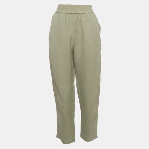 Brunello Cucinelli Grey Linen Blend Pants S - Brunello Cucinelli - Modalova