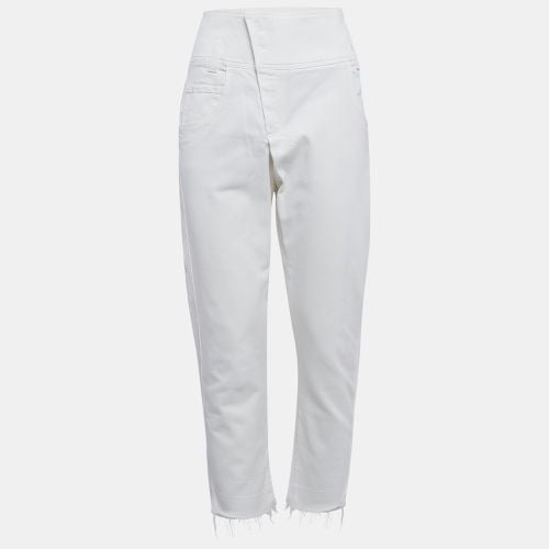 Brunello Cucinelli White Denim Raw Edge Detail Jeans S Waist 31" - Brunello Cucinelli - Modalova