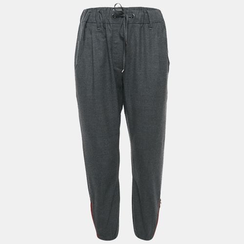 Brunello Cucinelli Grey Wool Trackpants M - Brunello Cucinelli - Modalova