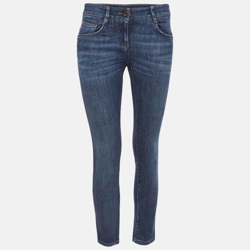 Brunello Cucinelli Navy Blue Denim Skinny Jeans S Waist 28" - Brunello Cucinelli - Modalova