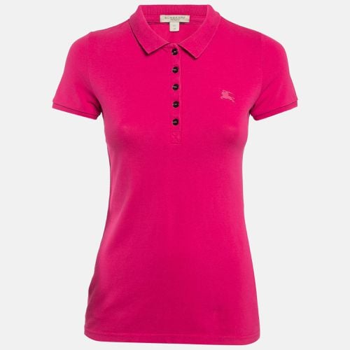 Burberry Brit Fuchsia Pink Polo T-Shirt XS - Burberry Brit - Modalova