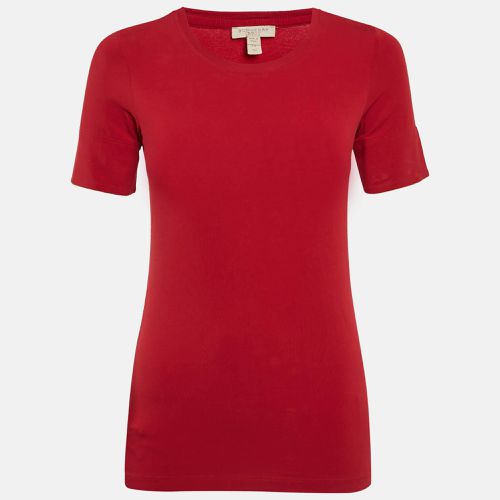 Burberry Brit Red Jersey Crewneck T-Shirt XS - Burberry Brit - Modalova