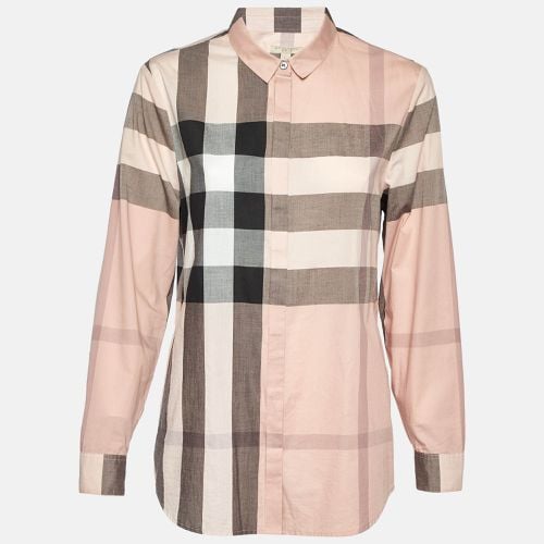 Burberry Brit Pink Nova Checks Cotton Shirt L - Burberry Brit - Modalova