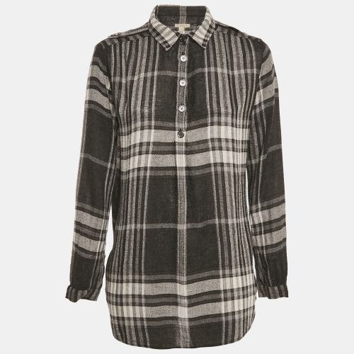 Burberry Brit Monochrome Checks Crepe Tunic S - Burberry Brit - Modalova