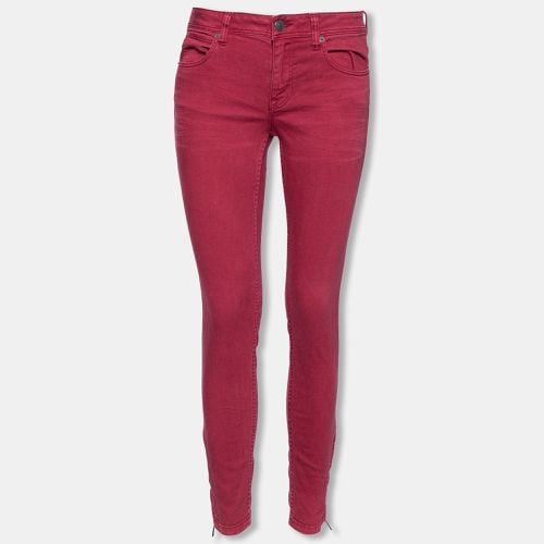 Burberry Brit Burgundy Cotton Skinny Mid Rise Jeans S - Burberry Brit - Modalova