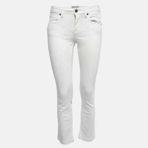 Burberry Brit White Denim Alperton Cropped Jeans S Waist 27" - Burberry Brit - Modalova