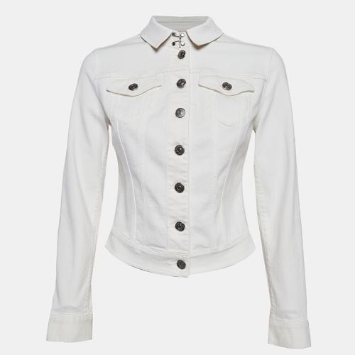 Burberry Brit White Denim Buttoned Jacket S - Burberry Brit - Modalova