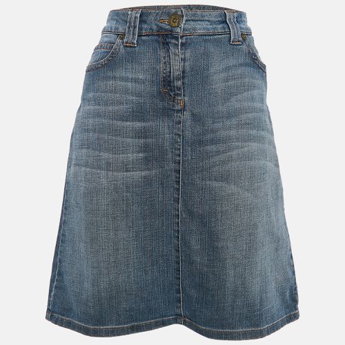 Denim Washed Mini Skirt S - Burberry London - Modalova