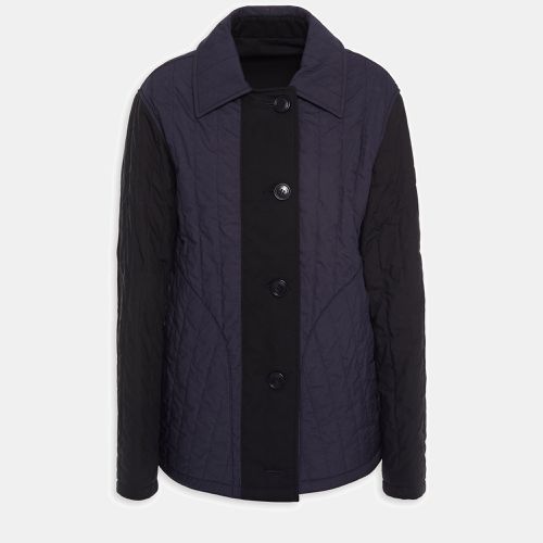 Burberry Navy/Black Cotton Reversible Jacket M (UK 10) - Burberry - Modalova