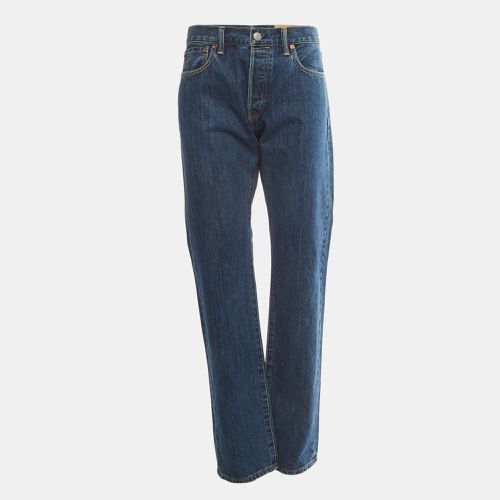 Burberry Blue Denim Straight Fit Jeans L Waist 31" - Burberry - Modalova