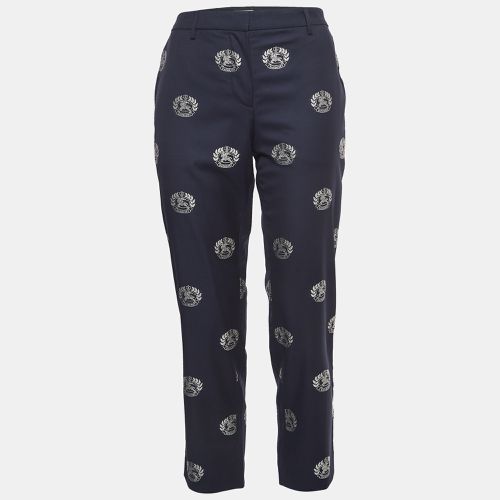 Brand Logo Jacquard Casual Trousers S - Burberry - Modalova