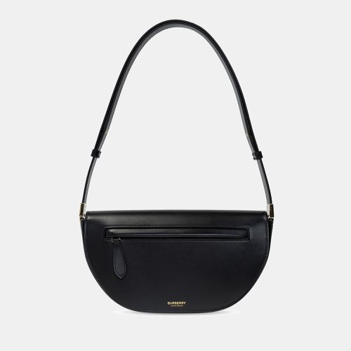 Burberry Black Leather Small Olympia Shoulder Bag - Burberry - Modalova