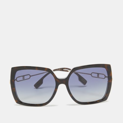 Burberry Brown/Blue Gradient B 4332 Luna Limited Edition Oversized Sunglasses - Burberry - Modalova