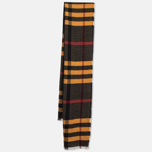 Burberry Multicolor Gaint Check Wool Muffler - Burberry - Modalova