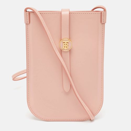 Burberry Light Leather Anne Phone Crossbody Bag - Burberry - Modalova