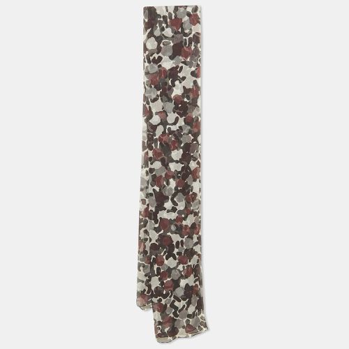 Burberry Multicolor Printed Silk Scarf - Burberry - Modalova