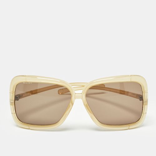 Burberry Cream Acetate B 4001 Square Sunglasses - Burberry - Modalova