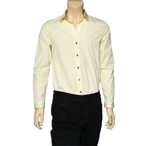 Burberry Brit Yellow Cotton Button Front Shirt L - Burberry Brit - Modalova