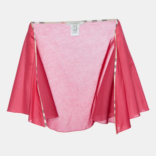 Burberry Coral Pink Cotton Sarong S - Burberry - Modalova