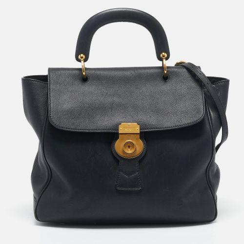 Burberry Black Leather DK88 Top Handle Bag - Burberry - Modalova