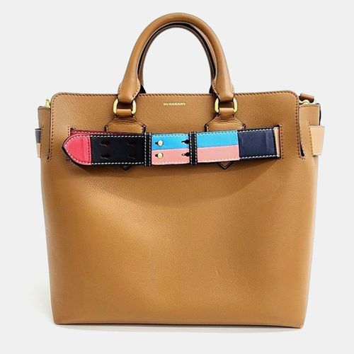 Burberry Multicolour Leather Medium Belt Tote Bag - Burberry - Modalova