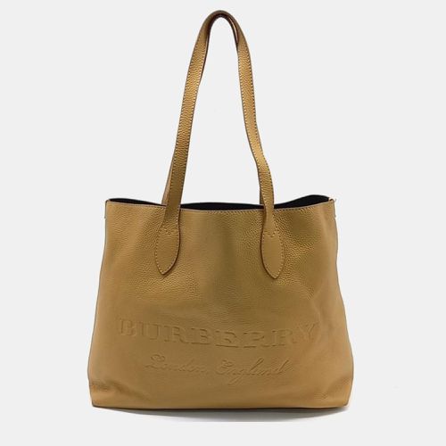 Burberry Embossed Leather Remington Tote Bag - Burberry - Modalova