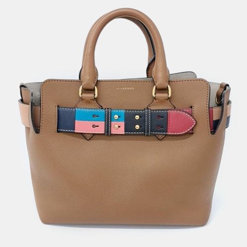 Burberry Multicolour Leather Small Belt Satchel Bag - Burberry - Modalova