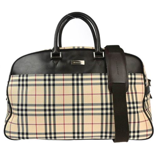 Burberry Beige Brown Burberry Check Handbag - Burberry - Modalova