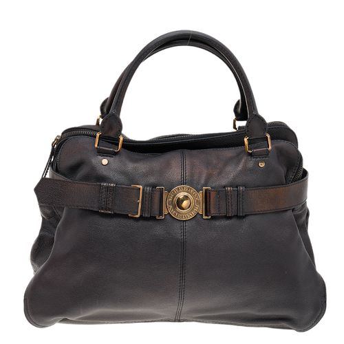 Leather Lambeth Satchel - Burberry - Modalova