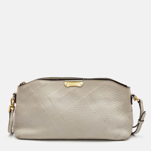 Light Textured Leather Chichester Crossbody Bag - Burberry - Modalova