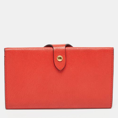 Burberry Red Leather Harlow Continental Wallet - Burberry - Modalova