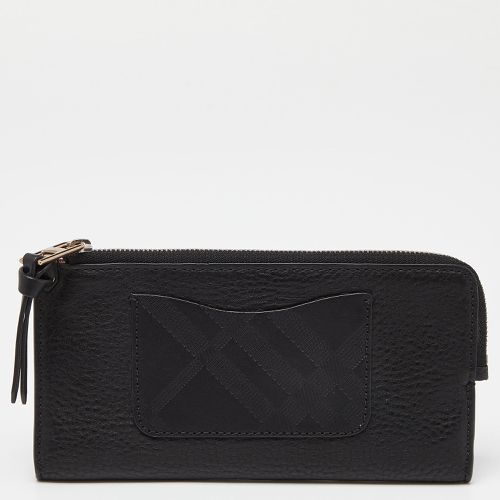 Leather Zip Bifold Wallet - Burberry - Modalova