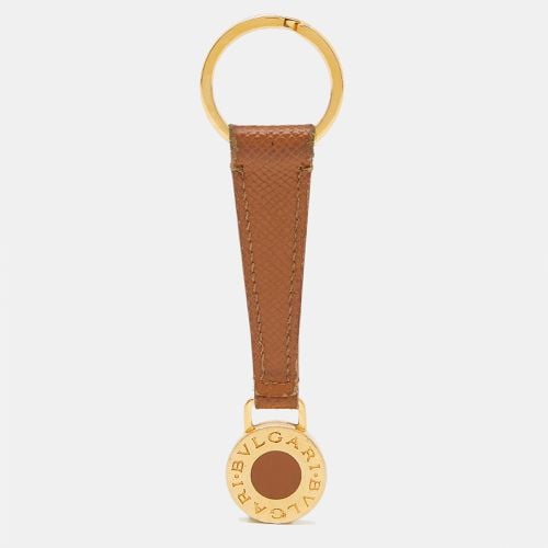 Bvlgari Beige Leather Bvlgari Key Ring - Bvlgari - Modalova