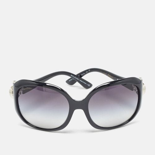 Bvlgari Black Gradient Limited Edition Crystals Embellished Oversized Sunglasses - Bvlgari - Modalova