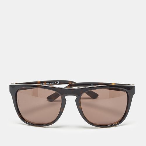 Bvlgari Dark Brown 7020 Square Sunglasses - Bvlgari - Modalova