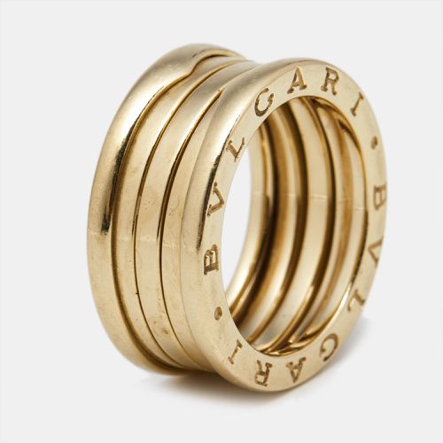 Bvlgari B.Zero1 4-Band 18k Yellow Gold Band Ring Size 56 - Bvlgari - Modalova