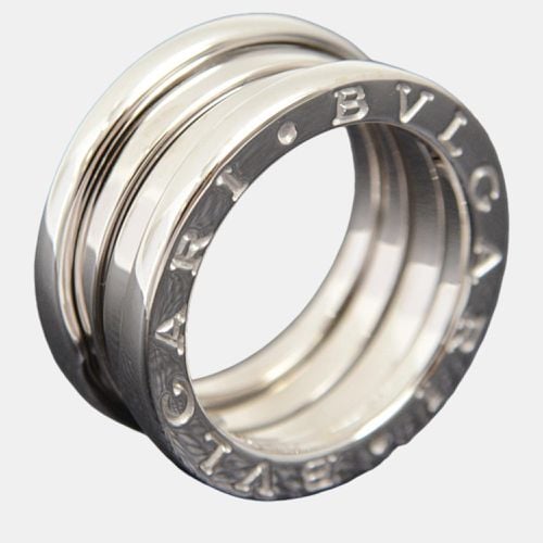 Bvlgari 18K White Gold B.Zero1 Band Ring EU 50 - Bvlgari - Modalova