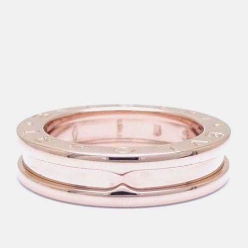 Bvlgari 18K Rose Gold B.Zero1 Band Ring EU 49 - Bvlgari - Modalova