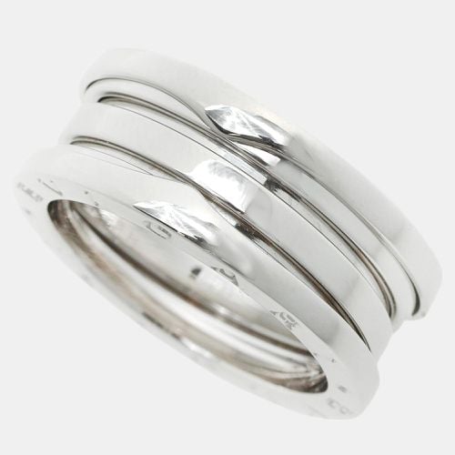 Bvlgari 18K White Gold B-Zero1 Band Ring EU 55 - Bvlgari - Modalova