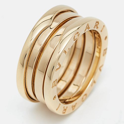 Bvlgari B.Zero1 3-Band 18k Yellow Gold Ring Size 51 - Bvlgari - Modalova