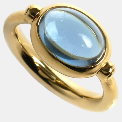 Bvlgari 18K Yellow Gold Topaz Ring EU 52.5 - Bvlgari - Modalova